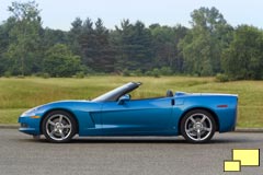 2008 Corvette in Jetstream Blue