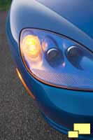 2008 Corvette headlight