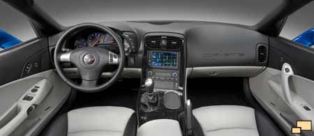 2008 Corvette interior