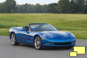 2009 Chevrolet Corvette C6 Convertible Jetstream Blue Metallic