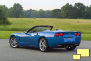 2009 Chevrolet Corvette C6 Convertible Jetstream Blue Metallic