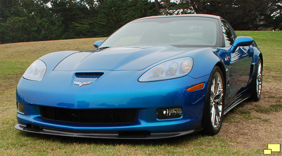 2009 Corvette ZR1 C6 in Jetstream Blue