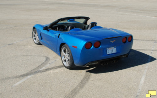 2009 Corvette Convertible Jetstream Blue