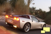 2009 Corvette C6 Coupe in Blade Silver