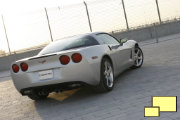 2009 Corvette C6 Coupe in Blade Silver