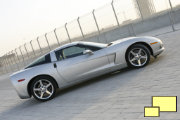 2009 Corvette Coupe in Blade Silver