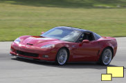 2009 Corvette ZR-1 in Victory Red