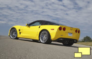 2009 Corvette C6 ZR-1 in Velocity Yellow