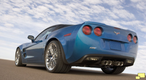 2009 Corvette ZR1 C6 Jetstream Blue Metallic Tintcoat