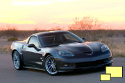 2009 Corvette C6 ZR-1 in Cyber Gray