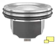 2009 Corvette C6 ZR1 LS9 engine piston