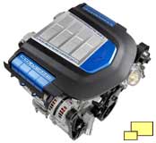 2009 Corvette C6 engine cover