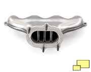 Corvette C6 ZR1 stainless steel exhaust manifold