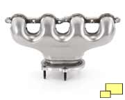 Corvette C6 ZR1 stainless steel exhaust manifold