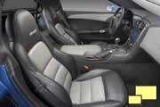 2009 Corvette C6 ZR1 interior