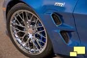 2009 Corvette ZR1 in Jetstream Blue Metallic Tintcoat