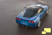 2009 Corvette C6 ZR1 in Jetstream Blue Metallic Tintcoat