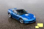2009 Corvette C6 ZR1 in Jetstream Blue Metallic Tintcoat