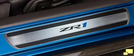 2009 Corvette C6 ZR1 door sill