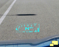 2009 Chevrolet Corvette Heads Up Display