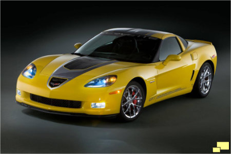 GT1 Championship Edition Corvette C6 in Velocity Yellow