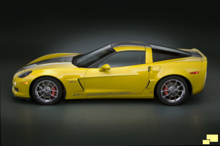 GT1 Championship Edition Corvette in Velocity Yellow