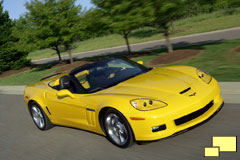 2010 Corvette C6 Grand Sport Convertible in Velocity Yellow