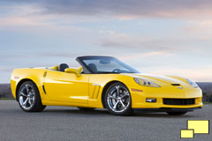 2010 Corvette C6 Grand Sport Convertible in Velocity Yellow