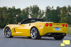 2010 Corvette C6 Grand Sport Convertible in Velocity Yellow