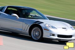 2010 Corvette C6 Grand Sport in Blade Silver