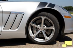2010 Corvette C6 Grand Sport in Blade Silver