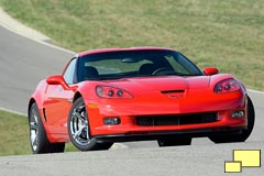 2010 Corvette C6 Grand Sport in Torch Red
