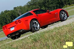 2010 Corvette C6 Grand Sport in Torch Red