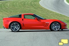 2010 Corvette C6 Grand Sport in Torch Red