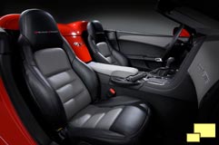2010 Corvette C6 Grand Sport interior