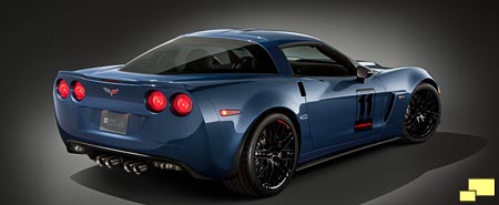 2011 Corvette C6 Z06 Carbon Limited Edition rear view