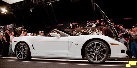 Barrett-Jackson auction of 2013
Chevrolet Corvette convertible with 427 cubic inch motor