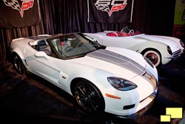 2013 Chevrolet Corvette convertible
special edition with 1953 Corvette