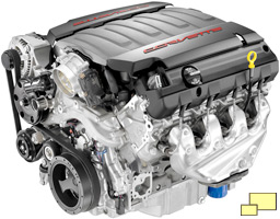 Chevrolet Corvette C7 LT1 Engine
