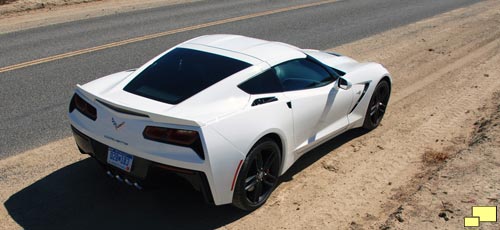 2014 C7 Corvette Coupe in Arctic White
