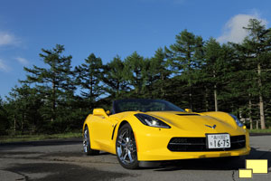 2014 Chevrolet Corvette C7 Convertible in Velocity Yellow