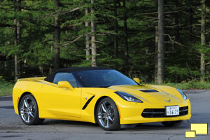 2014 Chevrolet Corvette C7 Convertible in Velocity Yellow