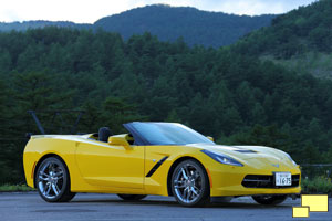 2014 Chevrolet Corvette C7 Convertible in Velocity Yellow