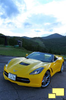 2014 Chevrolet Corvette C7 Convertible in Velocity Yellow