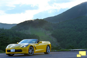2014 Chevrolet Corvette C7 Convertible in Velocity Yellow