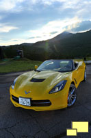 2014 Chevrolet Corvette C7 Convertible in Velocity Yellow