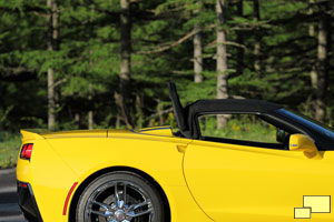 2014 Chevrolet Corvette C7 Convertible in Velocity Yellow