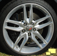 2014 Corvette C7 Z51 wheel