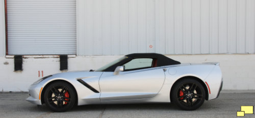 2015 Corvette C7 Convertible Blade Silver