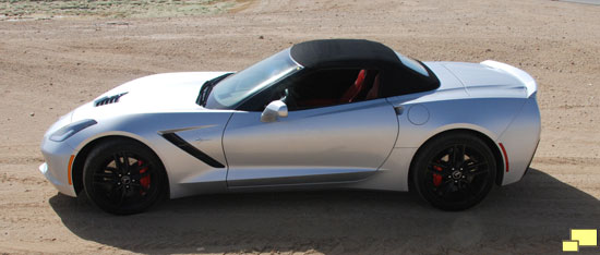 2015 Corvette C7 Convertible Blade Silver